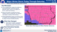 Major Winter Storm to Bring Heavy Snow, Dangerous Travel Across Iowa Through Saturday