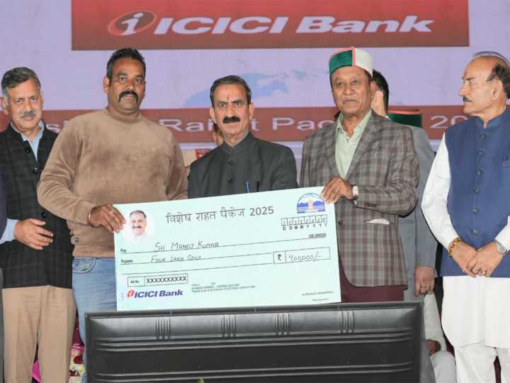 Sukhu distributes Rs. 81.28 crore to beneficiaries through DBT