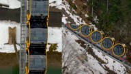 The Gravity-Defying ‘Steepest Cable Railway’ Moves On A Vertical Track, ‘Beautiful But Terrifying’ Video Is From…