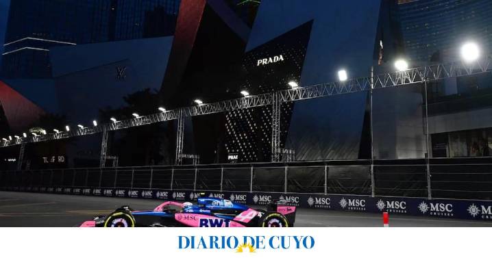 Franco Colapinto finalizó 16° en la FP2 del Gran premio de Las Vegas de la Fórmula 1