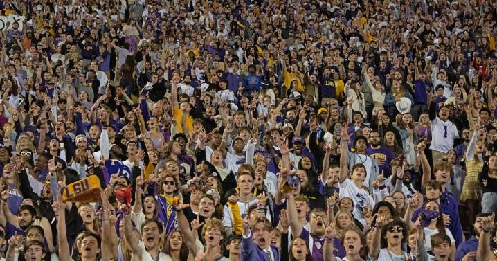 Why LSU fans say 'It never rains in Tiger Stadium'