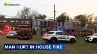 Man severely burned after house fire in Camden, New Jersey