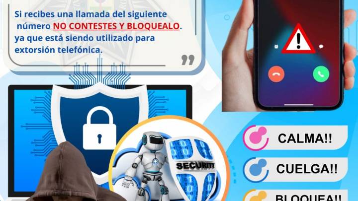Alerta en Kantunilkín por aumento de extorsiones telefónicas y recomendaciones de la policía cibernética