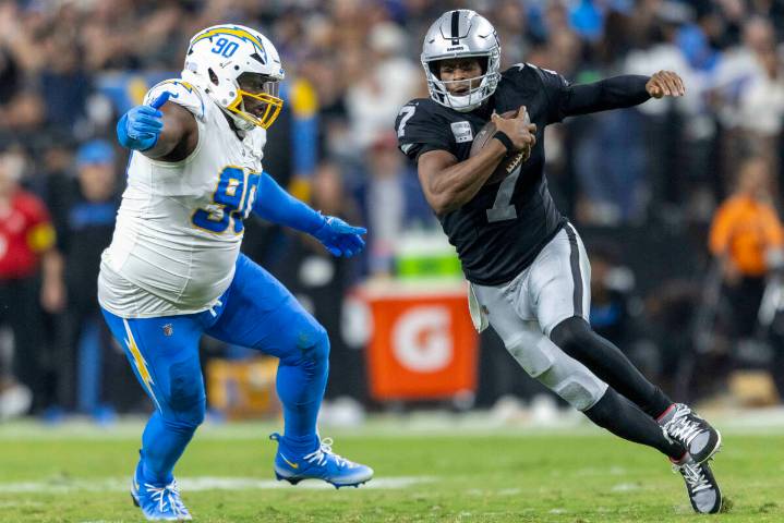 Chargers-Raiders line ‘super inflated’ after Las Vegas’ loss to Browns