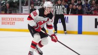 Devils’ Jack Hughes sidelined after cutting hand at team dinner