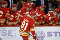 Flames hold off Stars for 3-2 overtime victory