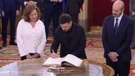 Visita de Zelenski a España, en directo | El presidente de Ucrania acude al Congreso para reunirse con Armengol y Rollán