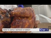 Here's when to thaw your turkey for Thanksgiving