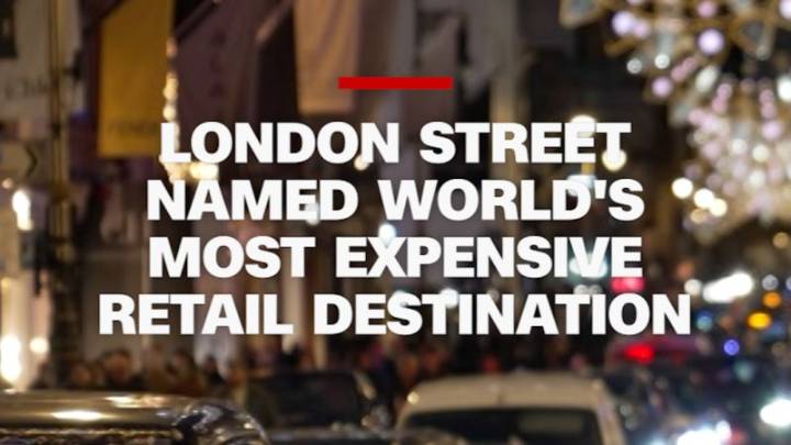 London street named world’s most expensive retail destination