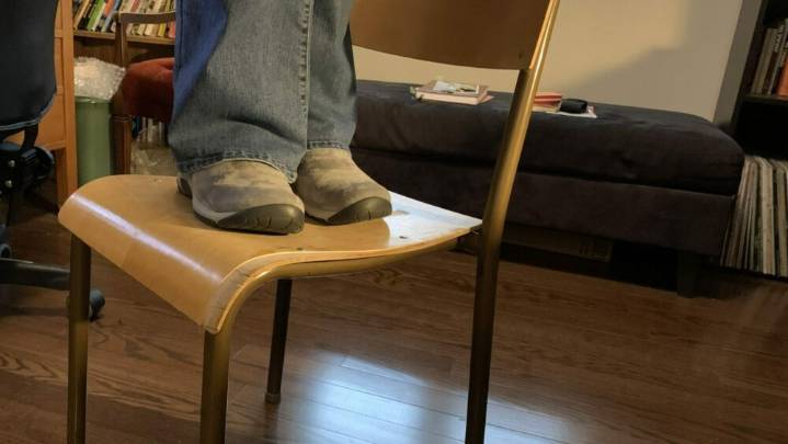 Church Basement Chair Recruited To Help Change Lightbulb