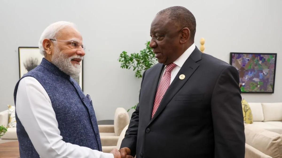 India-South Africa Partnership Gets Boost as PM Modi Meets President Ramaphosa