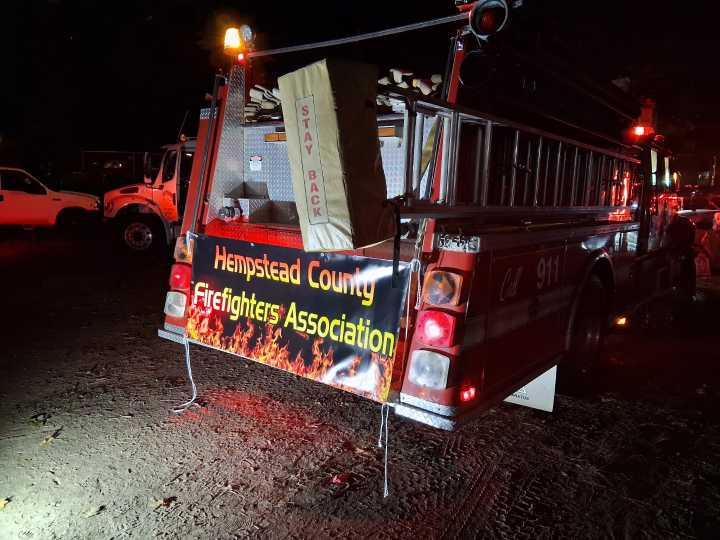 Hempstead County Firefighters Association part of Halloween event