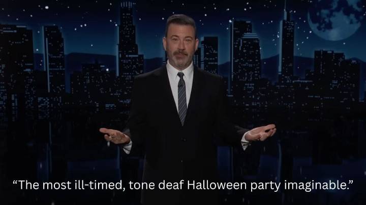 Jimmy Kimmel hits out at Trumps Great Gatsby party, doesnt hold back