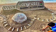 Sand Artist Sudarsan Patnaik Celebrates India’s Historic World Cup Win With Stunning Sand Art