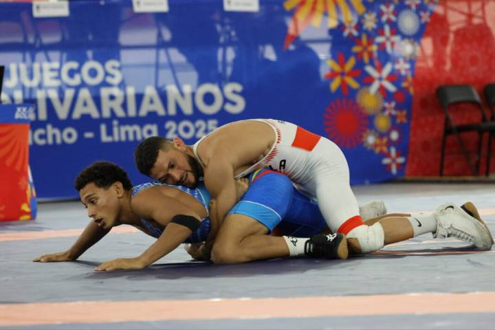 Lucha grecorromana suma oro y plata para Venezuela en Bolivarianos