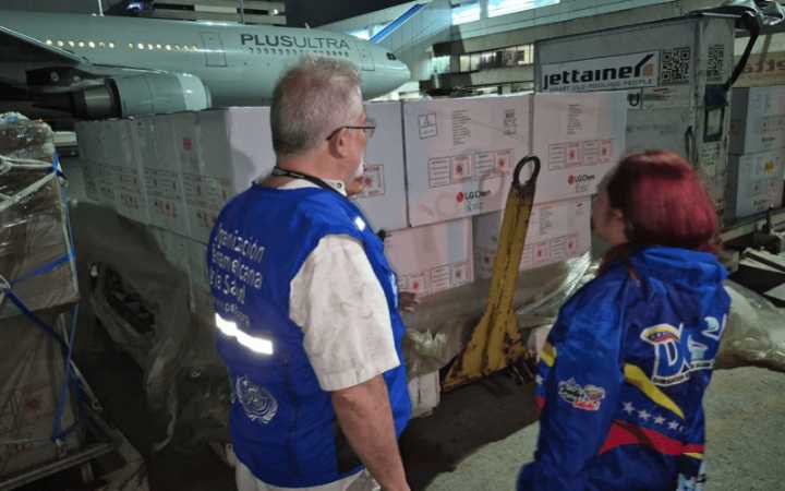 Venezuela recibe 850.000 dosis de vacuna contra la polio