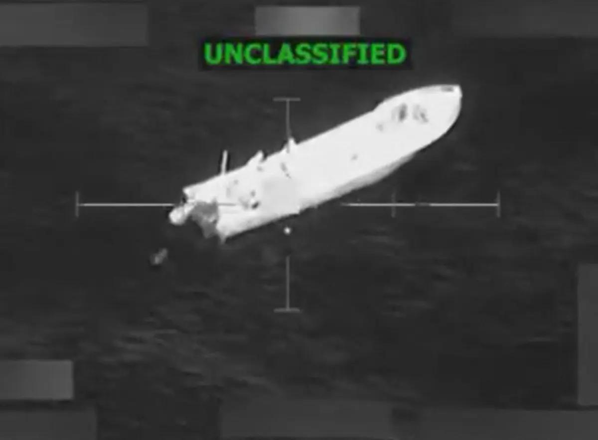 EU destruye dos embarcaciones de “narcoterroristas” en el Pacífico, hay seis muertos