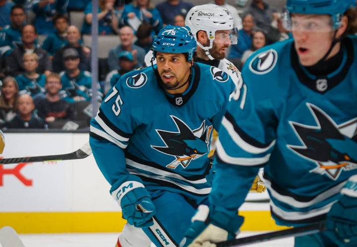Sharks place tough guy Reaves on IR, recall forward from San Jose Barracuda