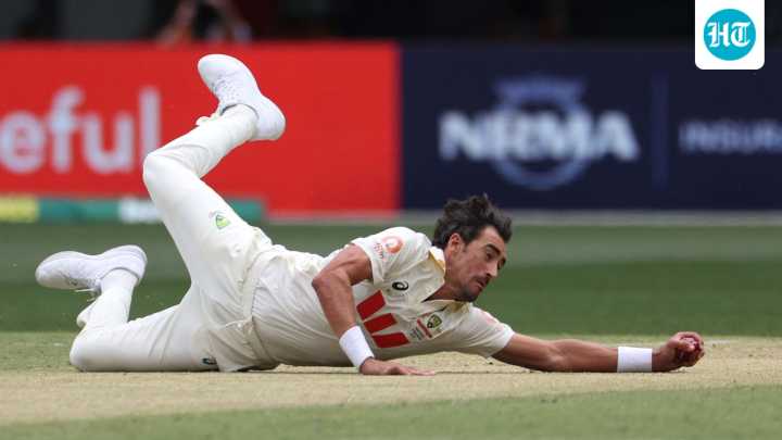 Mitchell Starc plucks the ball out of thin air as Ashes heroics continue