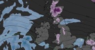 UK weather: Icy-blue snow maps forecast mega 192