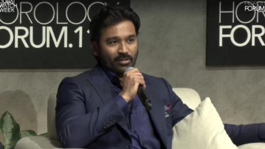 Dhanush reveals his most loved watch at Dubai Watch Week… and it’s not what you think