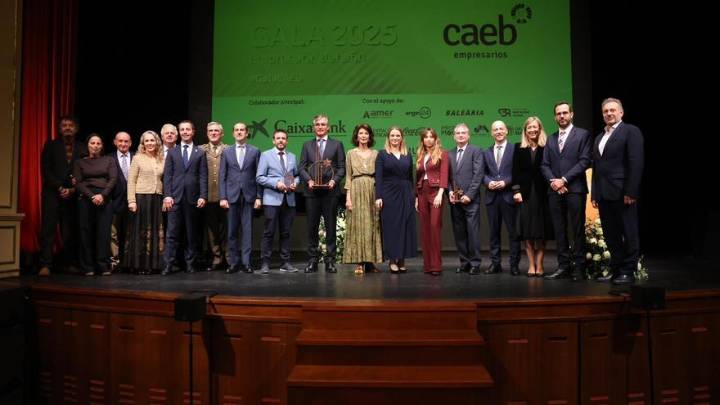 La Gala CAEB se celebra por primera vez en Menorca
