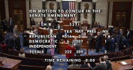 House passes bill to end historic government shutdown