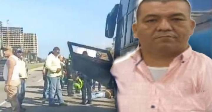 Conductor falleció tras ser arrollado en la Troncal del Caribe