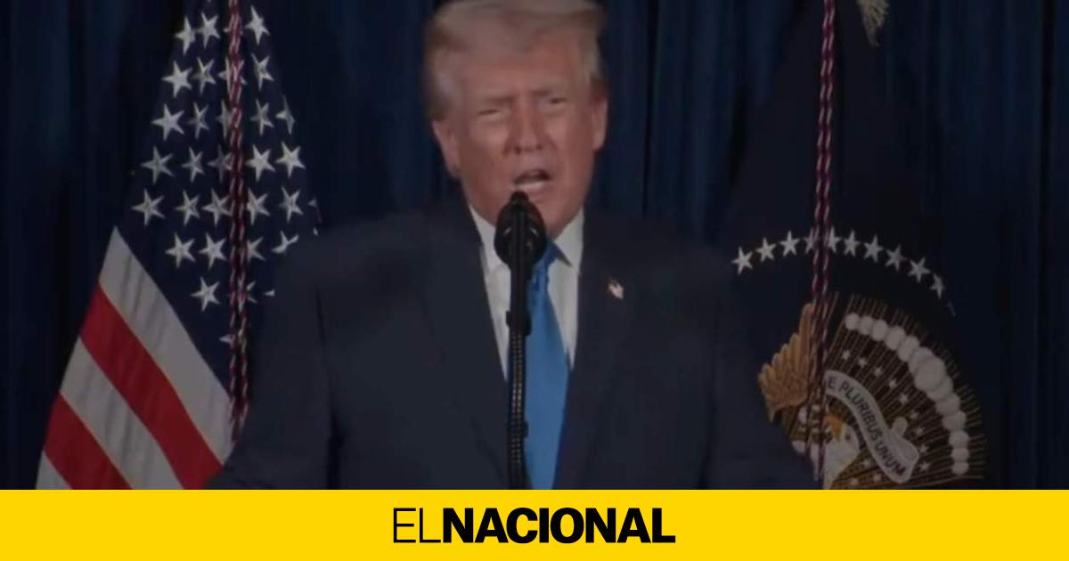 Trump anuncia que el autor del tiroteo es un afgano, lo califica de "acto de maldad y terror" y culpa a Biden