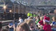 CSX Santa Train spreads Christmas cheer across Appalachia with toys and tradition