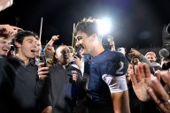 UConn football savors a season-making win over Duke