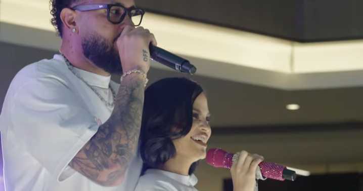 VIDEOS: Natti Natasha y Raphy Pina dan bienvenida a su segunda bebé