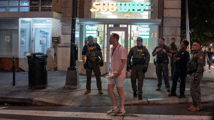 DC sandwich thrower Sean Dunn not guilty of assaulting federal agent