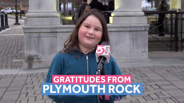 What are you thankful for? Thanksgiving gratitude from Plymouth Rock