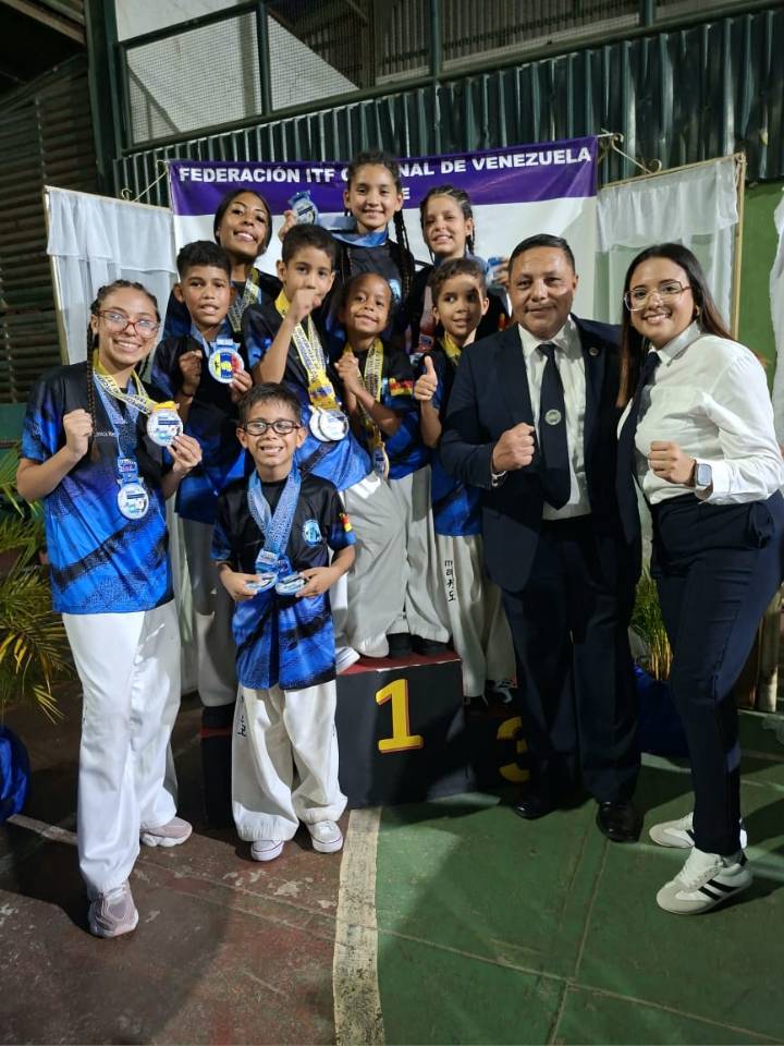 Carrizal sumó 19 medallas en el XV Campeonato Nacional Yaracuy FIOVE 2025