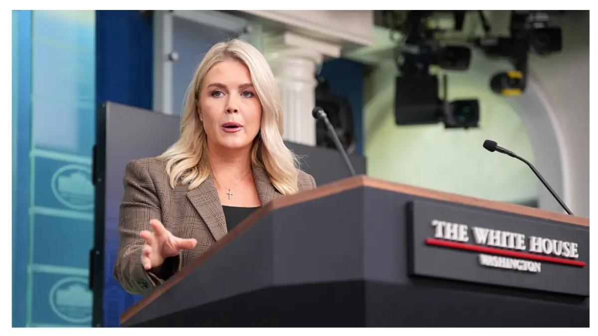 'What’s Wrong with Her Teeth?’: Close-Up of Karoline Leavitt at White House Meeting Sends Social Media Into a Frenzy