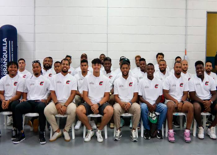 Caimanes de Barranquilla, presentó su roster y staff técnico para la temporada 2025