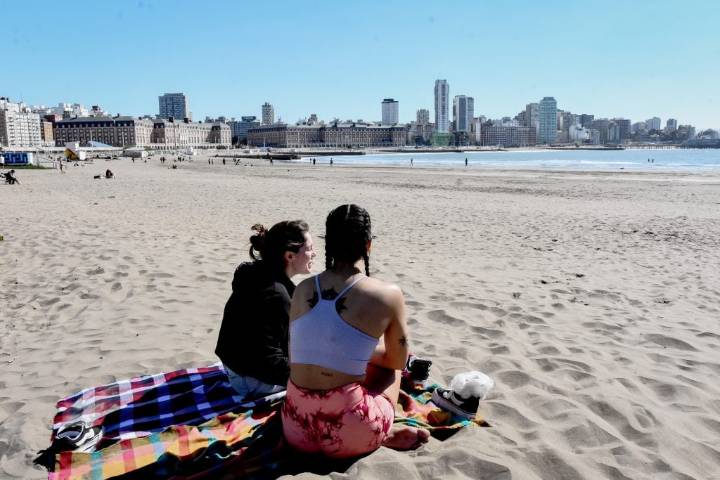 Aumento de la temperatura y mucho sol: así estará el clima este lunes en Mar del Plata