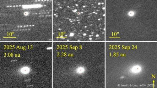 Cometa 3I/ATLAS sorprende a astrónomos con su inusual brillo