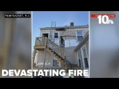 Family displaced after kitchen fire