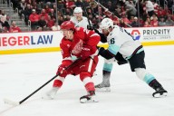 Danielson, Red Wings rookies lead in victory over Kraken