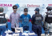 Capturan a sujetos con arma de fuego y droga en la SM 259 de Cancún