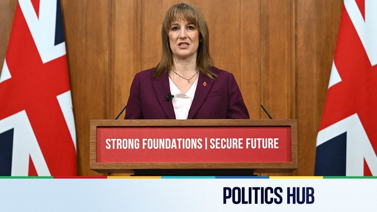 Politics latest: Reeves refuses to rule out manifesto-breaking tax rises in the budget