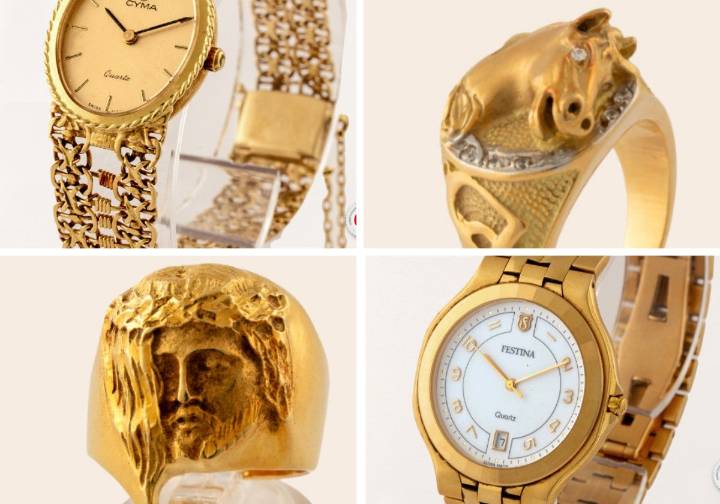 Sanidad subasta joyas y relojes de alta gama procedentes del narcotráfico