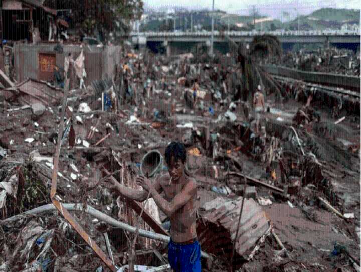 Gobierno filipino declaró calamidad nacional tras el paso del tifón Kalmaegi