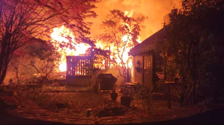 VIDEO: Vacant apartment unit damaged in Southbury fire