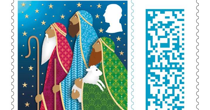 Royal Mail unveils Christmas stamps for 2025