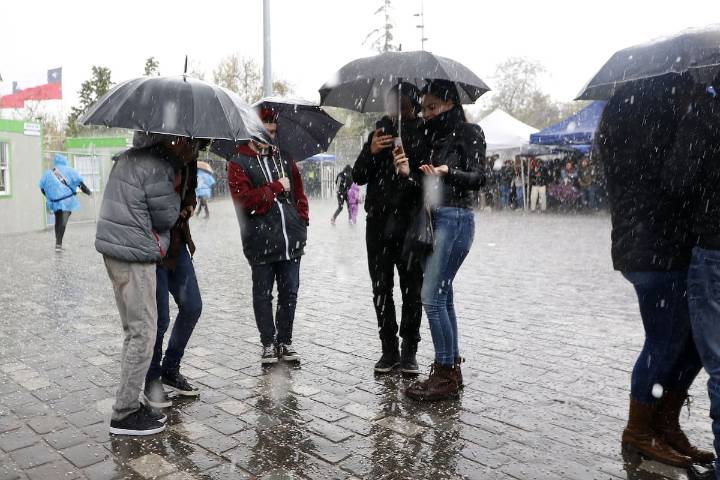 Lluvia, tormentas eléctricas y granizo en Santiago: ¿Qué día se largan las precipitaciones en la zona central?