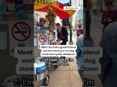 Meet the furloughed federal worker running a hot dog stand during the shutdown