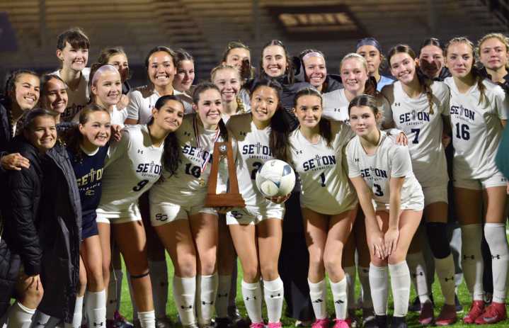 1A state soccer: Seton Catholic earns respect, runner-up trophy after 3-0 loss to Cedar Park Christian in state title match